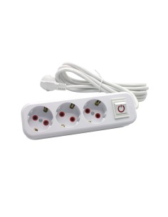 MULTIPRISE 3 SORTIES - 5M-BMS AVEC INTERRUPTEUR 2