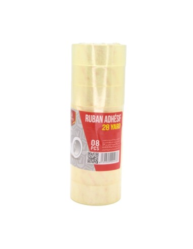 ROULEAU ADHESIF 18-28 TRANSPARENT VERTEX