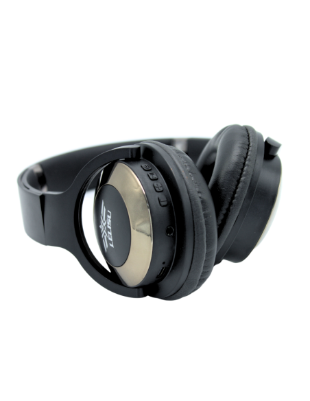 CASQUE MICROPHONE BLUETOOTH-TF CARD-AUX SANS FIL LELISU LS-225 BAT 6H