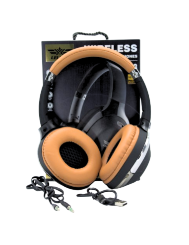 CASQUE MICROPHONE BLUETOOTH-TF CARD-AUX SANS FIL LELISU LS-221 BAT 12H