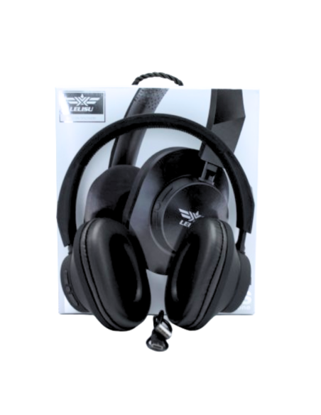 CASQUE MICROPHONE BLUETOOTH-TF CARD-AUX SANS FIL LELISU LS-230 BAT 8H