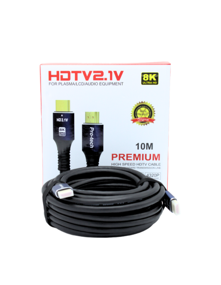 CABLE HDMI 10M PRO-TECH 8K