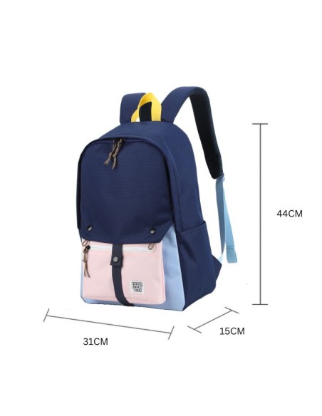 SAC A DOS AOKING XN2002 NAVY-PINK